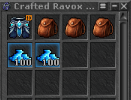 Resultado final do craft